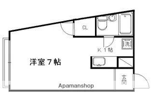 プペハイツ中山【3階】の間取り