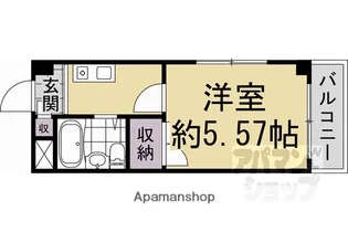 メゾン大八木【201号室】の間取り