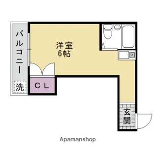 菱田ハイツ【302号室】の間取り