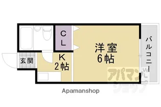 サンルシェル欅【301号室】の間取り