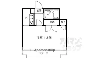 メゾン・ドゥ・ペッシュ【311号室】の間取り