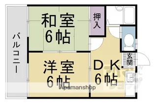 プルミエールハイツ【I-101号室】の間取り