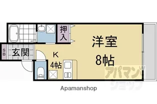 ドゥース村上【2階】の間取り