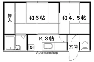 岡部マンション【2階】の間取り