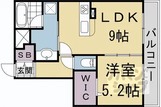 サンフラワー【203号室】の間取り