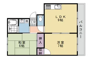 エクセルコート桂【302号室】の間取り