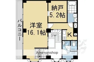 ベル・ドミール石灘【2階】の間取り