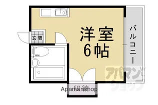 グリーンハイツ山崎【201号室】の間取り