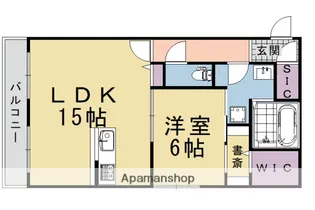 ルシア【105号室】の間取り