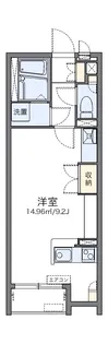 レオネクストNOAH【107号室】の間取り
