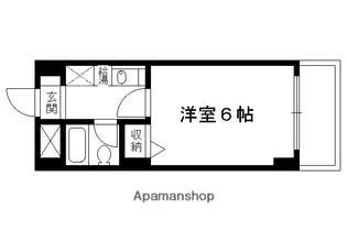プレスト桃山【205号室】の間取り
