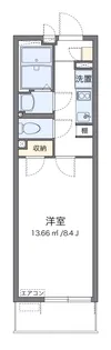 クレイノセントコージア山崎【202号室】の間取り