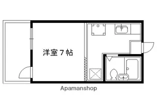 ハイツサンフラワー【201号室】の間取り