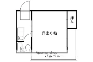 グリーンピア大枝【203号室】の間取り