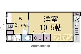 石井マンション【302号室】の間取り