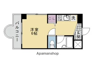 長岡プラザ【301号室】の間取り