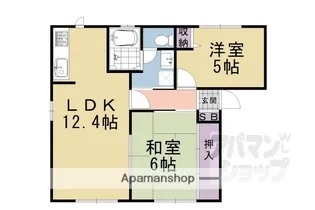 メゾン プランドール【B101号室】の間取り