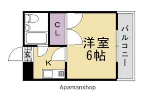 ルモンド並河【301号室】の間取り