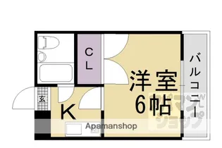 ルモンド並河【204号室】の間取り