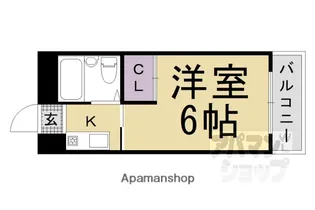 ライトオブフルタニ【301号室】の間取り