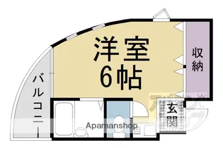 ルモンド安町【202号室】の間取り
