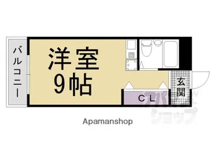 グラシューズなかにし【502号室】の間取り