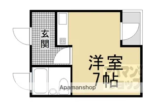山田マンション【307号室】の間取り