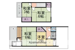 京都府京都市西京区桂千代原町【一戸建】の間取り