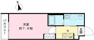THE CITY RESIDENCE京都吉祥院【501号室号室】の間取り