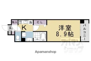 サンライズ石田【310号室】の間取り