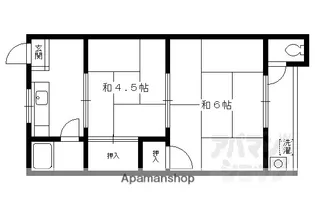 マンション西山【C3号室】の間取り