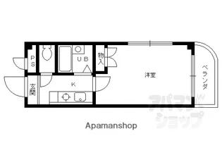 フェニックス西川【405号室】の間取り
