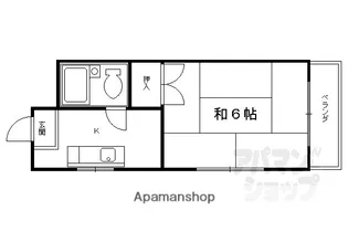 コーポラスK【303号室】の間取り