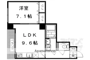 ベル・アビタシオン【202号室】の間取り