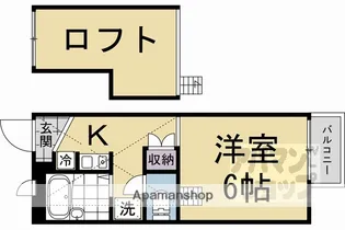 ハッピーワン【105号室】の間取り