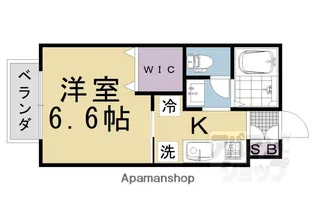メゾンドパーシモン【102号室】の間取り