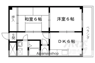 ラーク安田パートIII【207号室】の間取り