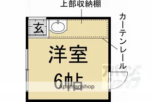 光徳庵【7藤号室】の間取り