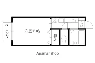 セジュール藤森【102号室】の間取り