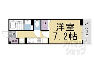 カーサ ヴィオラ【2階】の間取り