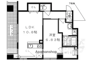 South West【2階】の間取り