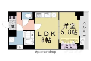 ココ クレメント 2【702号室】の間取り