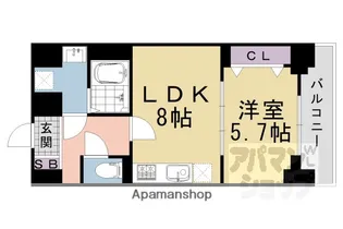 ココ クレメント 2【301号室】の間取り