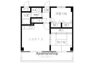 グランドール桂川畔【302号室】の間取り