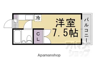 大島マンション【310号室】の間取り