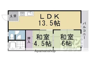 コーポ・ジョイ【305号室】の間取り