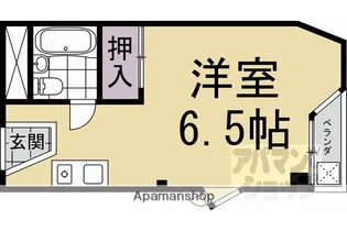 グランシャリオ桂【301号室】の間取り