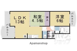 北前田マンション【302号室】の間取り