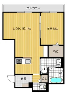 YOURMAISON宝【203号室号室】の間取り