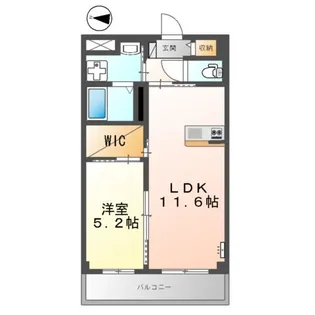 リバーレジェンド3【2階】の間取り